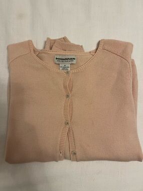 Banana Republic Pale Peach Button Cardigan- Merino Wool